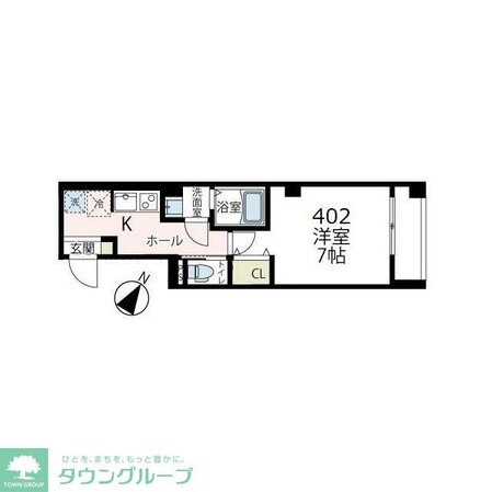 ヴィレッジ田奈の物件間取画像